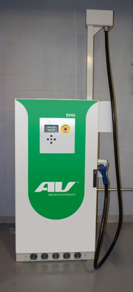 Szybka ładowarka CHAdeMO firmy AeroVironment