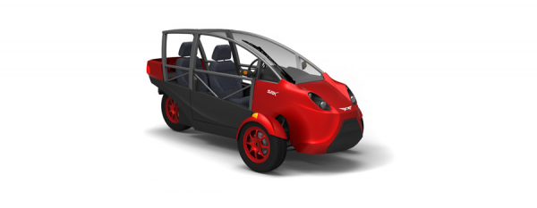 Arcimoto SRK (wczesny prototyp)