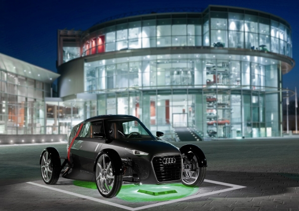 Audi urban concept - ładowanie bezstykowe