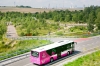 Autobus elektryczny Yutong w barwach firmy Tauron