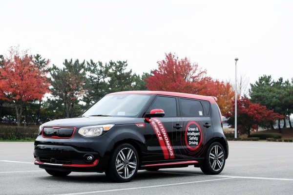 Autonomiczna Kia Soul EV