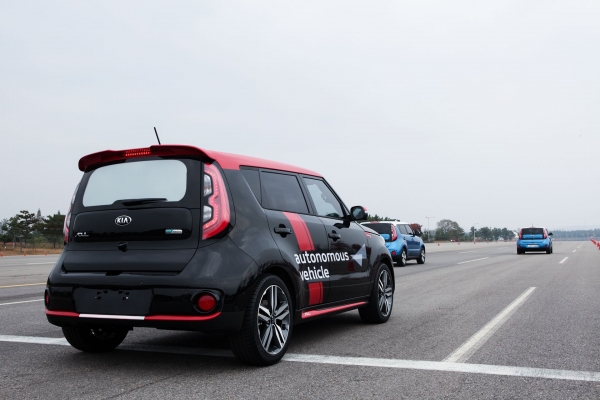Autonomiczna Kia Soul EV