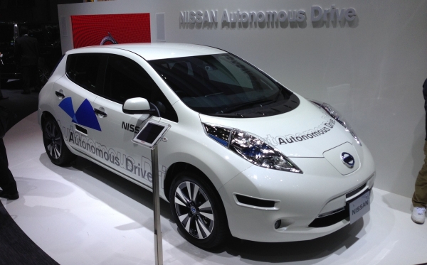 Autonomiczny Nissan Leaf