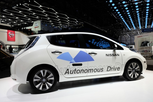 Autonomiczny Nissan Leaf