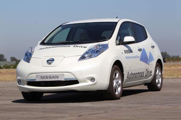 Autonomiczny Nissan Leaf