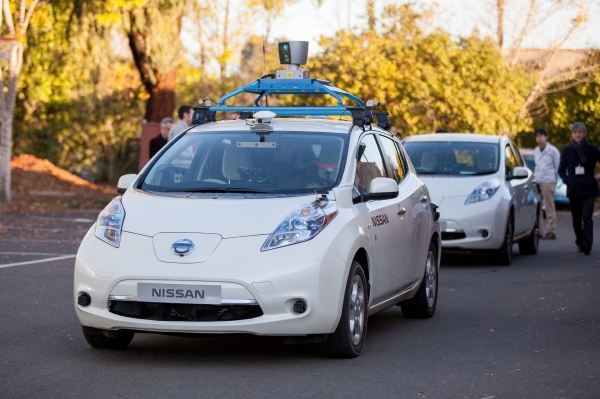 Autonomiczny Nissan Leaf