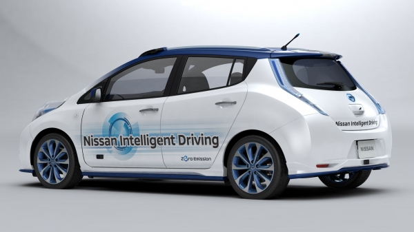 Autonomiczny Nissan Leaf