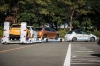 Autonomiczny Nissan Leaf z systemem Intelligent Vehicle Towing (IVT)