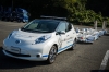 Autonomiczny Nissan Leaf z systemem Intelligent Vehicle Towing (IVT)
