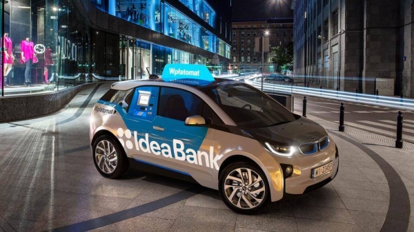 BMW i3 jako mobilny wpłatomat