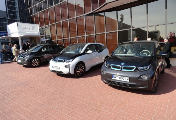 BMW i3 na wystawie Poznań Motor Show 2015