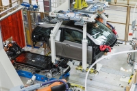 Nagrania z produkcji samochodów elektrycznych BMW i3