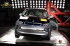BMW i3 podczas testu zderzeniowego Euro NCAP