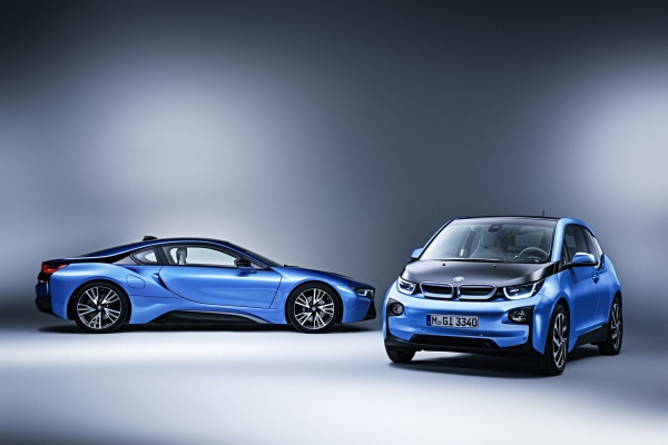 BMW i8 i i3 2017