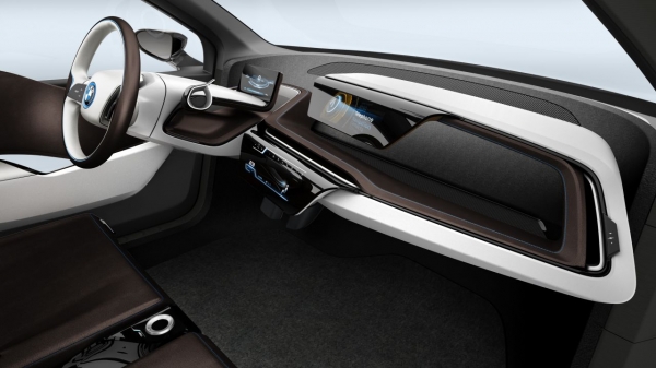 wnętrze BMW i3 Concept