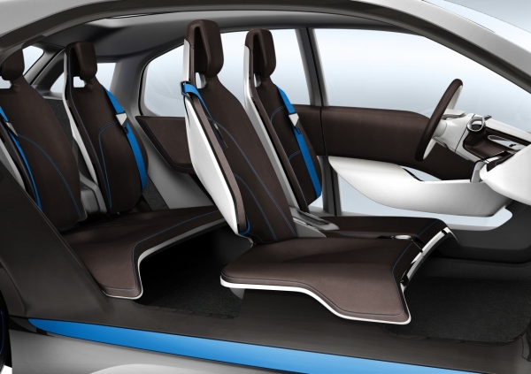 wnętrze BMW i3 Concept