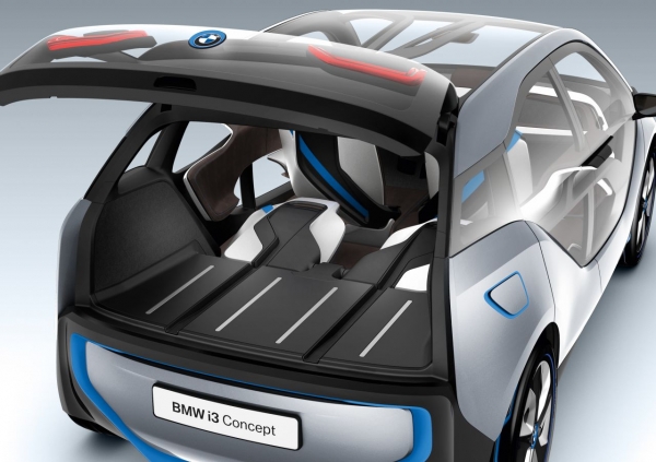 wnętrze BMW i3 Concept