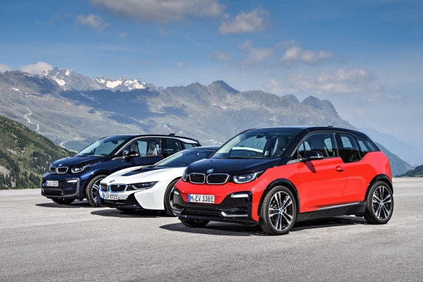 BMW i3s, i3 i i8