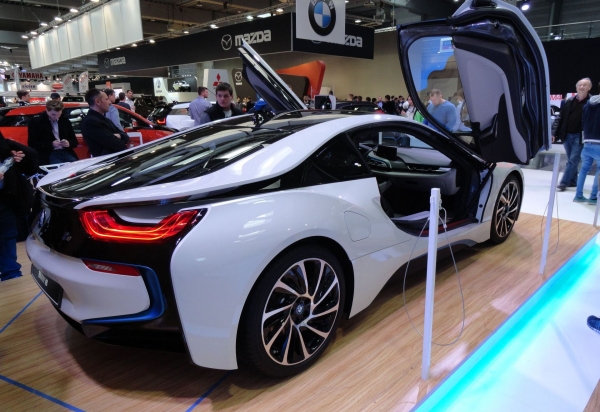 BMW i8 na wystawie Poznań Motor Show 2015