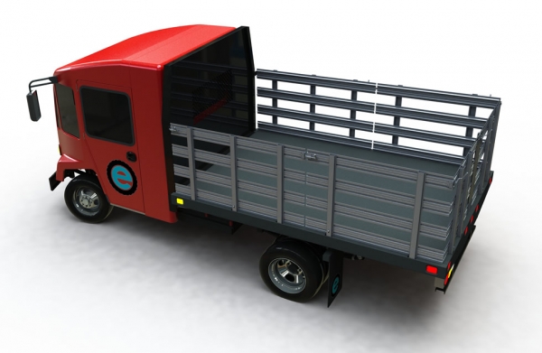 Boulder Electric Vehicle Flat Bed