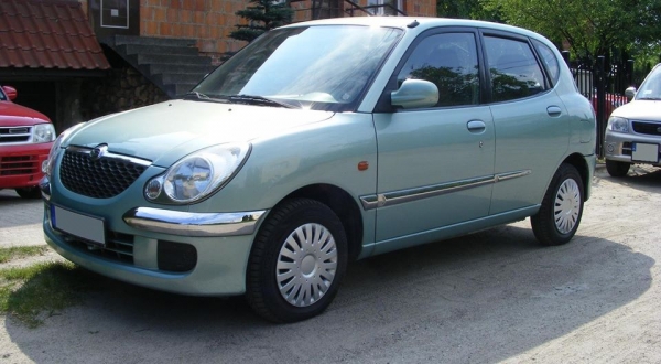 Daihatsu Sirion EV - przed konwersją
