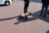 Deskorolka elektryczna Teslaboards Extreme na wystawie Poznań Motor Show 2015