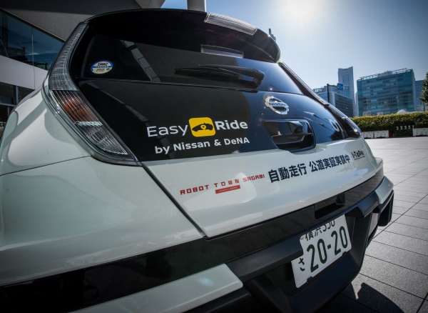 Easy Ride - autonomiczna taksówka Nissan Leaf