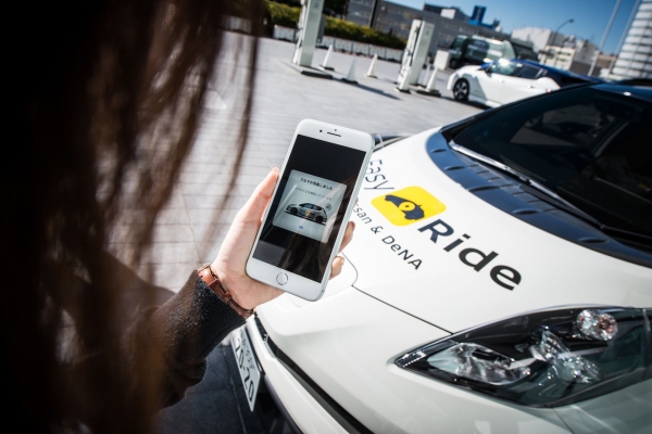 Easy Ride - autonomiczna taksówka Nissan Leaf