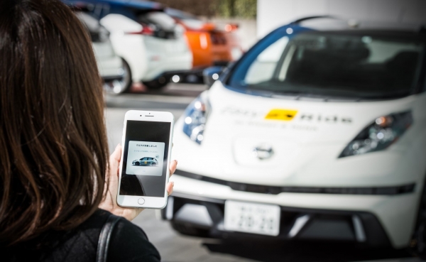 Easy Ride - autonomiczna taksówka Nissan Leaf