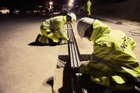 eRoadArlanda - instalacja odcinak testowego
