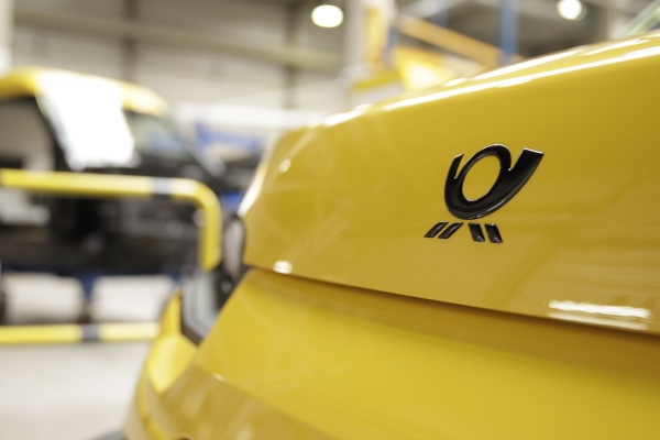StreetScooter we flocie Deutsche Post DHL