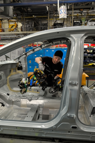 produkcja Forda Focusa Electric w Saarlouis w Niemczech