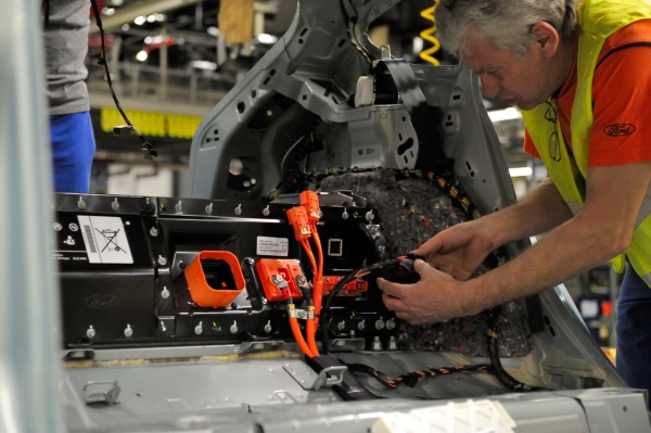 produkcja Forda Focusa Electric w Saarlouis w Niemczech