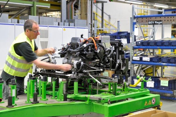 produkcja Forda Focusa Electric w Saarlouis w Niemczech