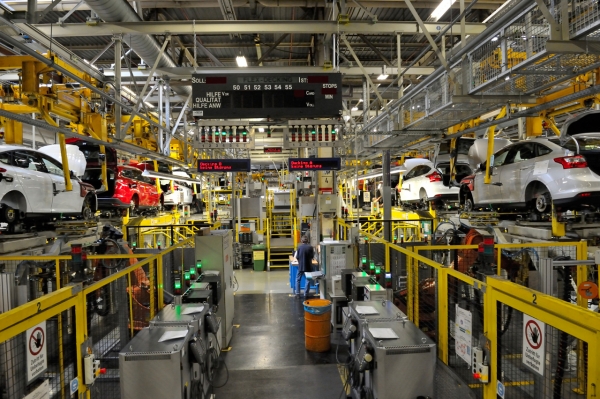 produkcja Forda Focusa Electric w Saarlouis w Niemczech