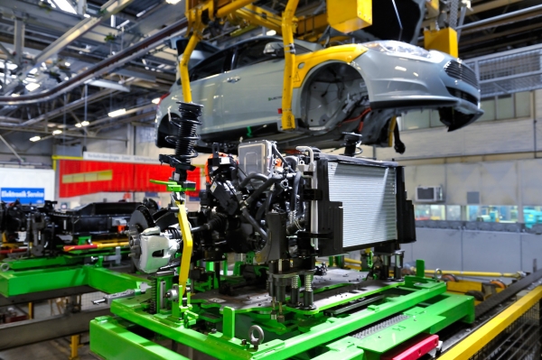 produkcja Forda Focusa Electric w Saarlouis w Niemczech