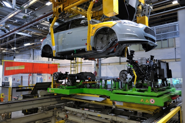produkcja Forda Focusa Electric w Saarlouis w Niemczech