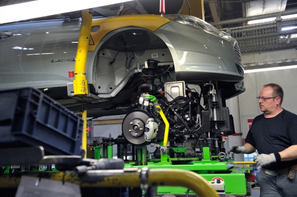 produkcja Forda Focusa Electric w Saarlouis w Niemczech