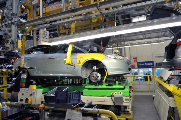 produkcja Forda Focusa Electric w Saarlouis w Niemczech