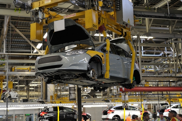 produkcja Forda Focusa Electric w Saarlouis w Niemczech