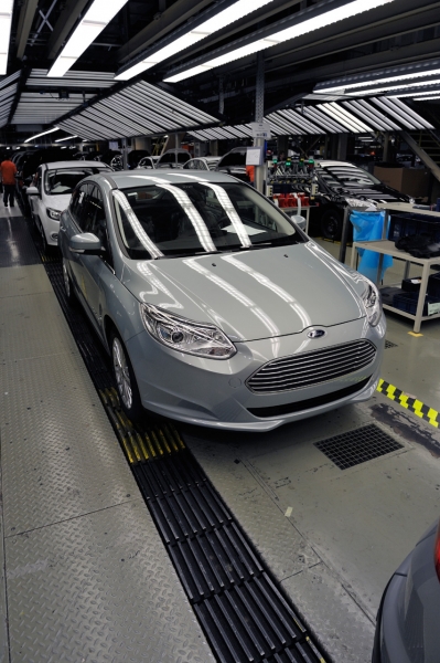 produkcja Forda Focusa Electric w Saarlouis w Niemczech