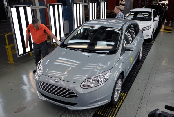 produkcja Forda Focusa Electric w Saarlouis w Niemczech