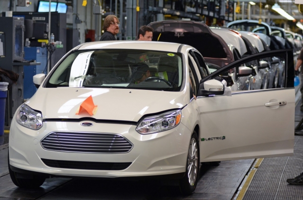 Montaż samochodu Ford Focus Electric