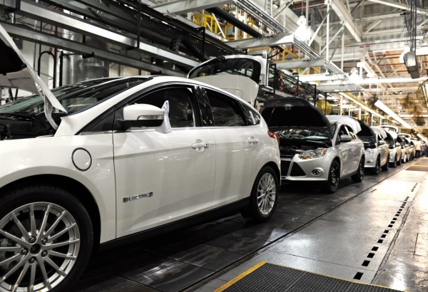 Montaż samochodu Ford Focus Electric