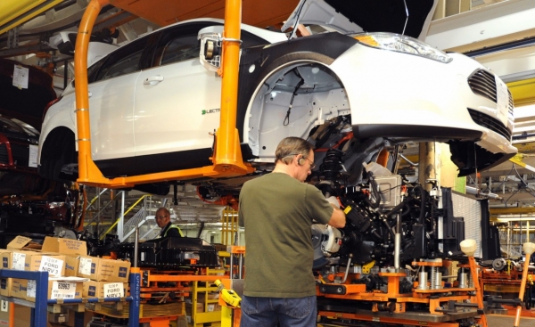 Montaż samochodu Ford Focus Electric