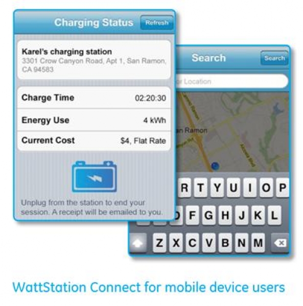 Aplikacja na urządzenia mobilne dla użytkowników General Electric WattStation
