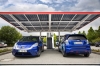 Honda Fit EV na testowej stacji szybkiego ładowania Honda R&D Europe w Niemczech