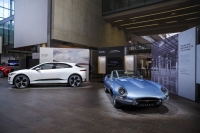 Jaguar I-PACE Concept i Jaguar E-type Zero