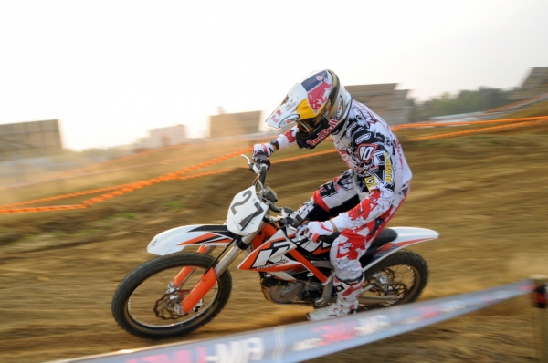 KTM Freeride E podczas zawodów E-MX