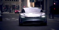Demonstracyjny przejazd Lucid Air w San Francisco